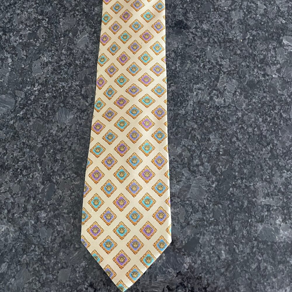 Versace Vintage Silk Tie - Almost Never worn in Excellent Condition!